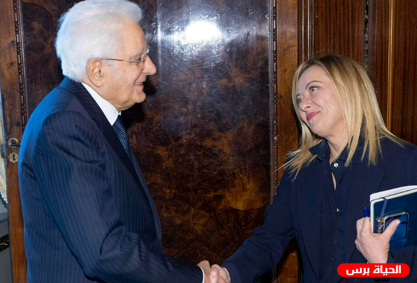 تكليف جورجيا ميلوني بتشكيل الحكومة الإيطالية